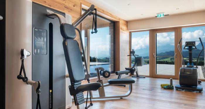 Fitnessraum im Panorama Land & Wellnesshotel