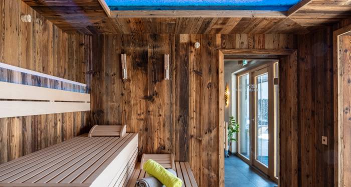 Holzsauna im Panorama Land & Wellnesshotel 
